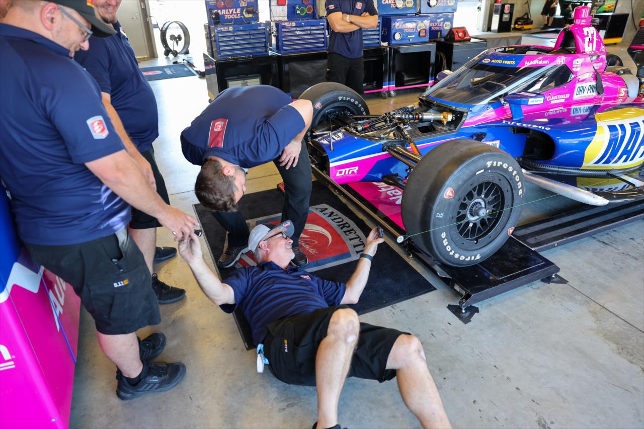 Alexander Rossi - INDYCAR Testing - IMS Road Course - By: Chris Owens -- Photo by: Chris Owens
